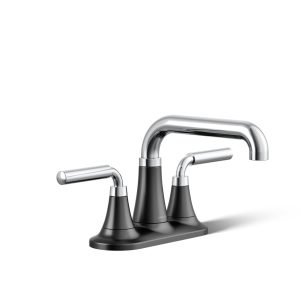 Tone Centerset bathroom sink faucet, 0.5 gpm - K-27414-4N-CBL