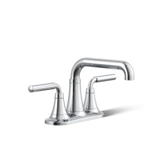 Tone Centerset bathroom sink faucet, 0.5 gpm - K-27414-4N-CP