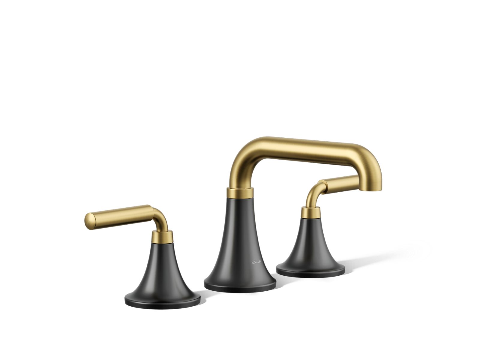 Tone Widespread bathroom sink faucet, 1.2 gpm - K-27416-4-BMB