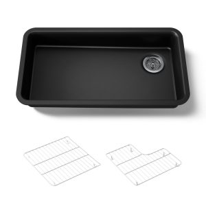 Cairn 33" undermount single-bowl kitchen sink - K-27785-CM1