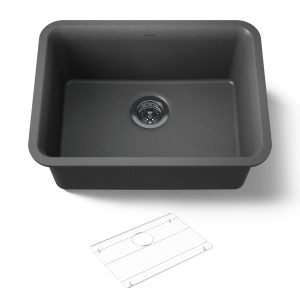 Cairn 24-1/2" undermount single-bowl kitchen sink - K-28001-CM7