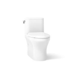 Spacity One-piece compact elongated toilet with skirted trapway, 1.28 gpf - K-28020-0