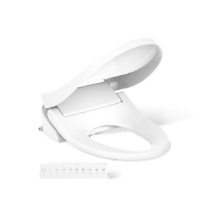 PureWash E815 Elongated bidet toilet seat with remote control - K-28119-0