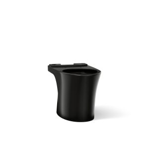 Veil Elongated toilet bowl with skirted trapway - K-28121-7