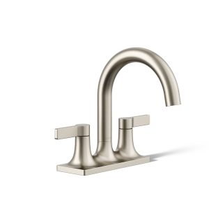 Venza Centerset bathroom sink faucet, 1.2 gpm - K-28124-4-BN
