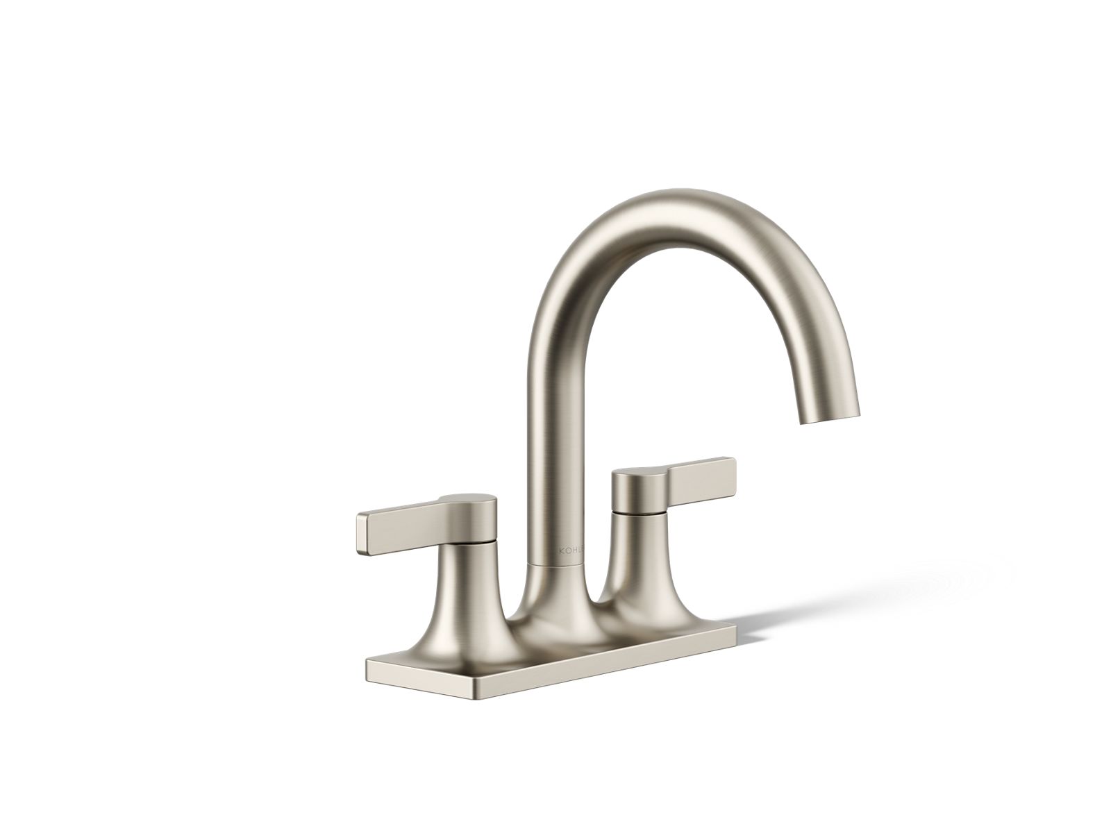 Venza Centerset bathroom sink faucet, 1.2 gpm - K-28124-4-BN