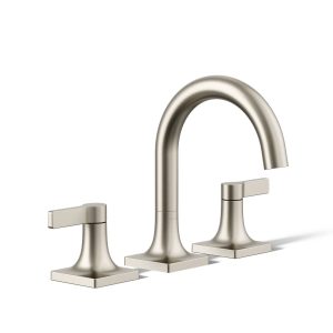 Venza Widespread bathroom sink faucet, 1.0 gpm - K-28125-4K-BN