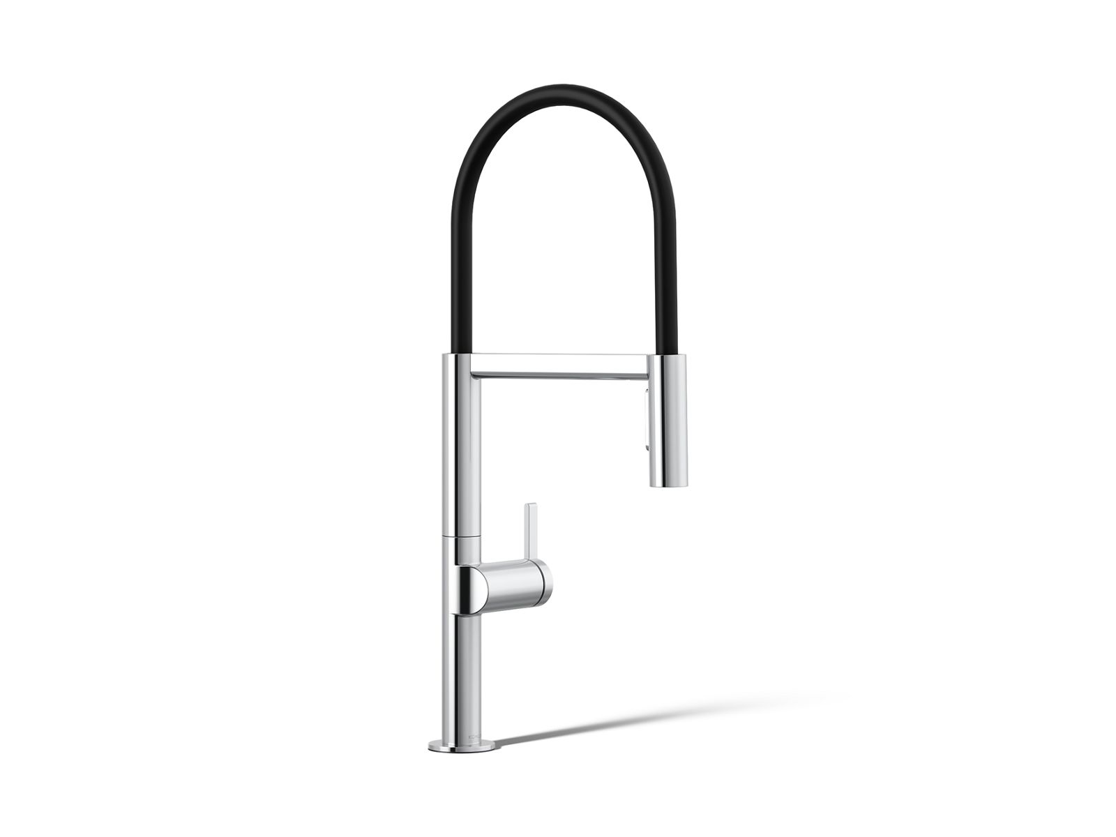 Components Semi-professional kitchen sink faucet with two-function sprayhead - K-28267-CP