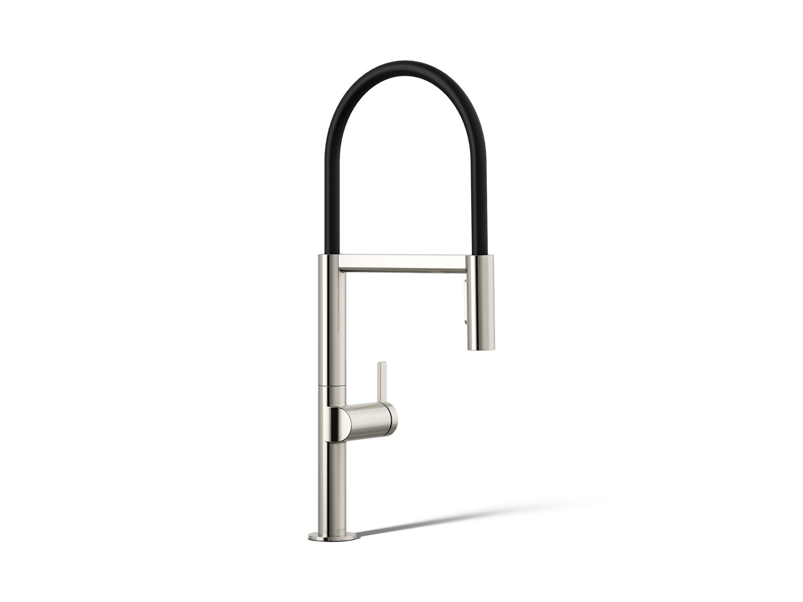 Components Semi-professional kitchen sink faucet with two-function sprayhead - K-28267-SN