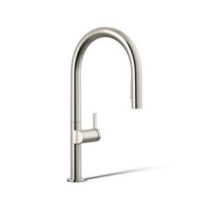 Components Pull-down kitchen sink faucet with two-function sprayhead - K-28268-SN