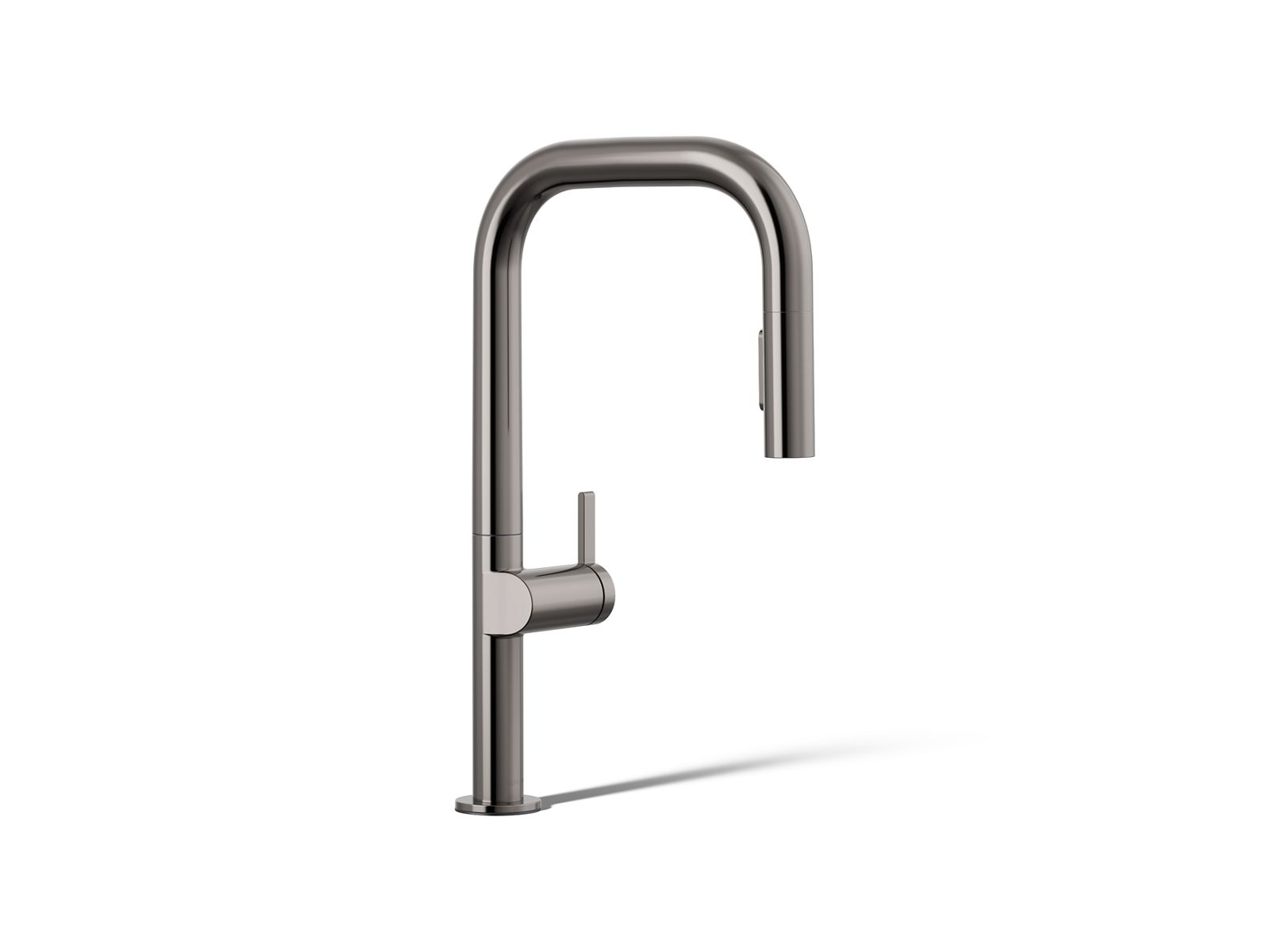 Components Pull-down kitchen sink faucet with two-function sprayhead - K-28269-TT