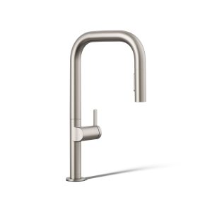 Components Pull-down kitchen sink faucet with two-function sprayhead - K-28269-VS