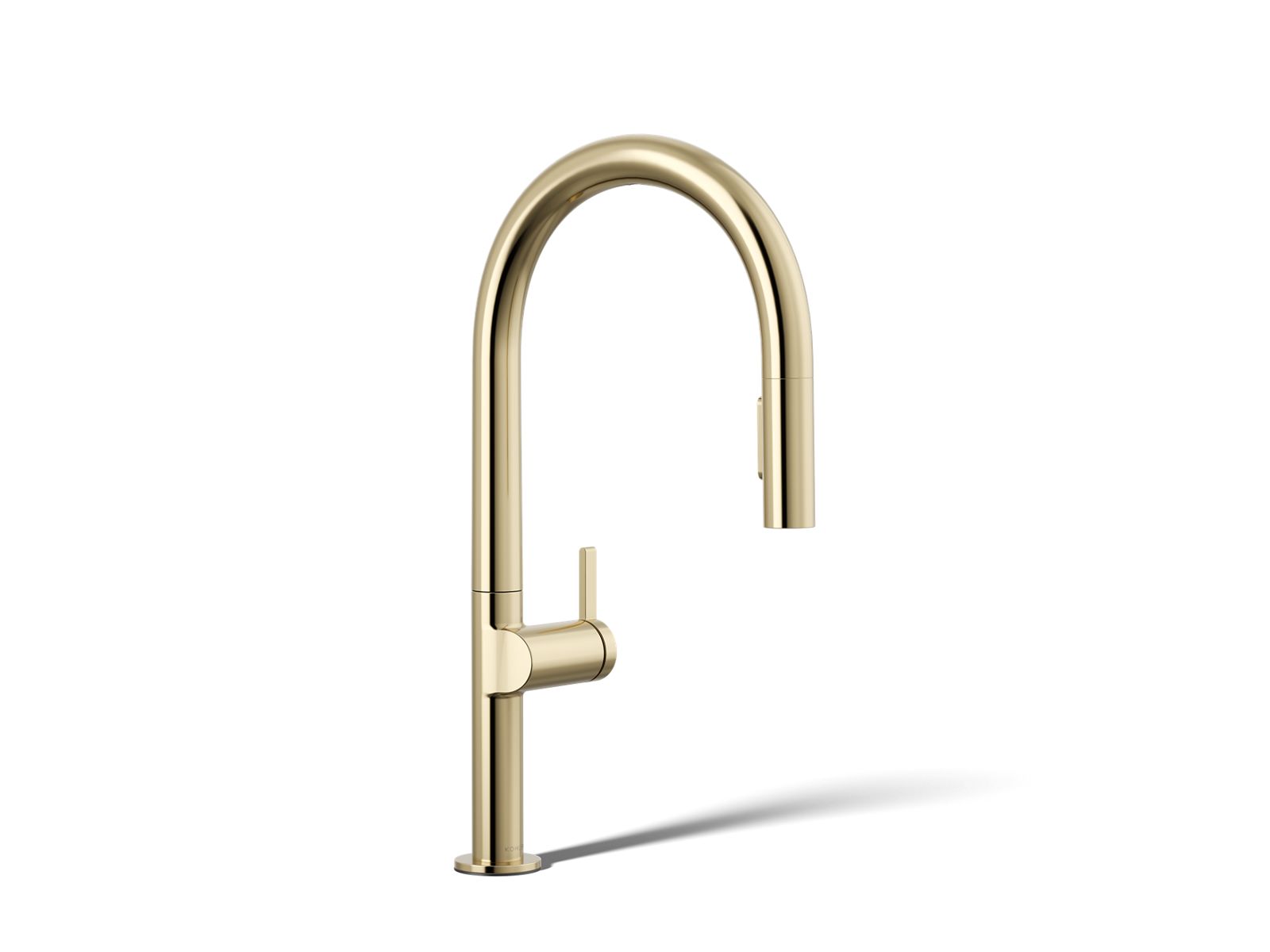 Components Touchless pull-down kitchen sink faucet with two-function sprayhead - K-28270-RT2-AF