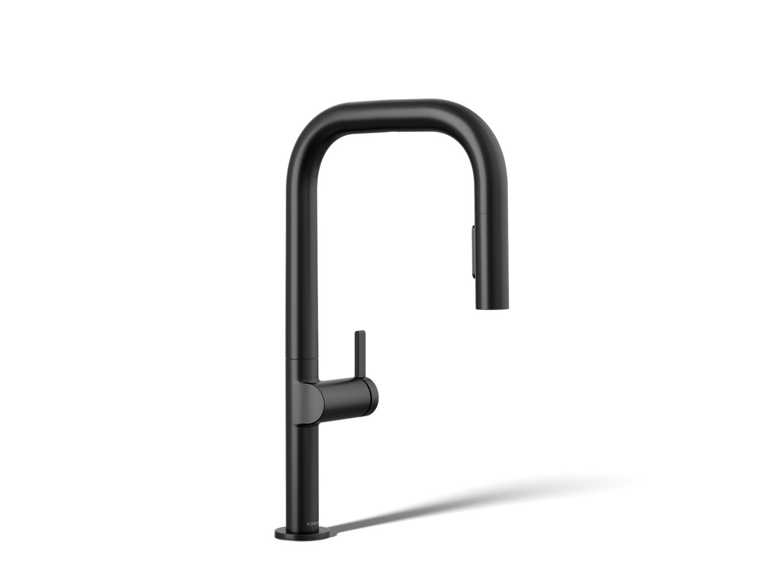 Components Touchless pull-down kitchen sink faucet with two-function sprayhead - K-28271-RT2-BL