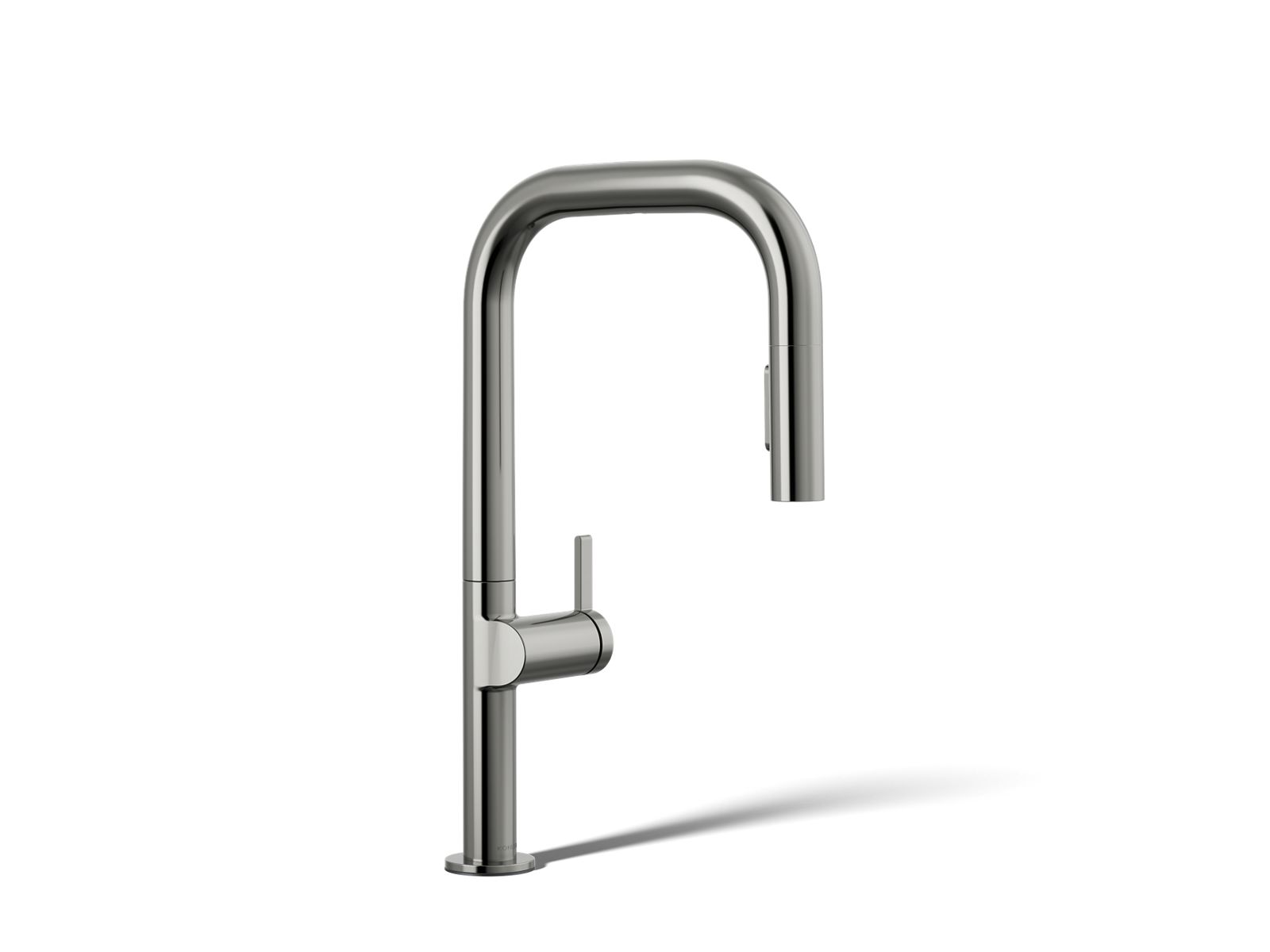 Components Touchless pull-down kitchen sink faucet with two-function sprayhead - K-28271-RT2-TT