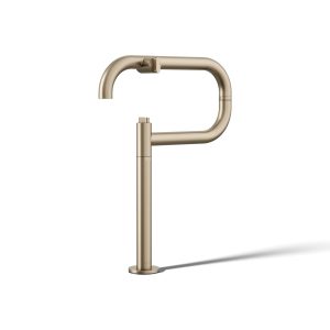 Components Deck-mount pot filler - K-28275-BV