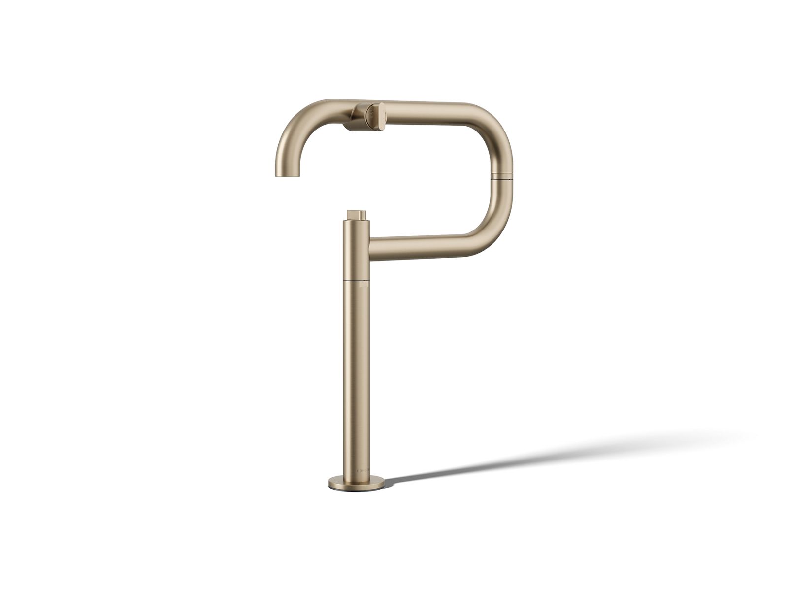 Components Deck-mount pot filler - K-28275-BV