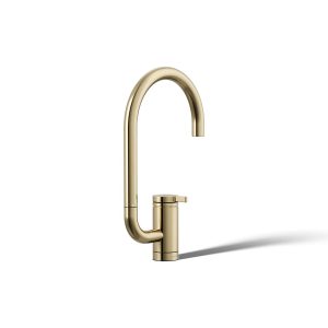Components Single-handle bar sink faucet with two-function extended-reach spout - K-28277-AF