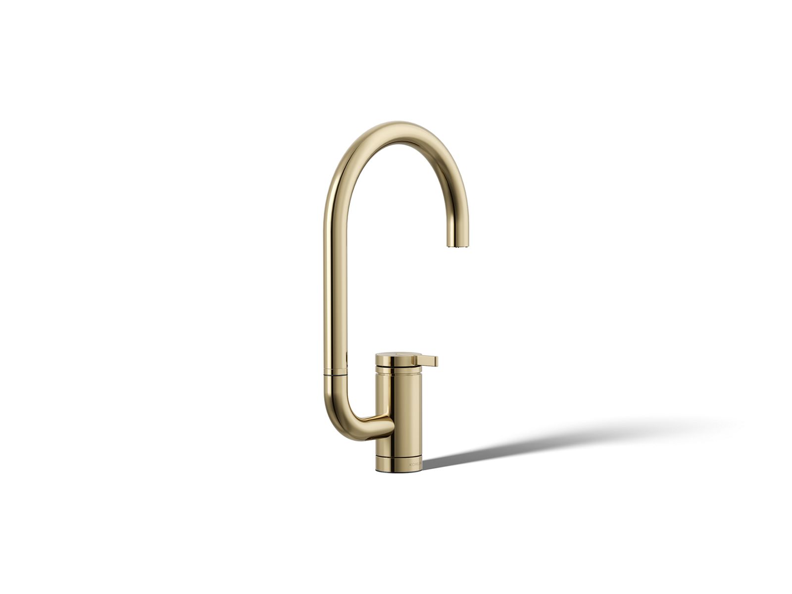 Components Single-handle bar sink faucet with two-function extended-reach spout - K-28277-AF