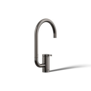 Components Single-handle bar sink faucet with two-function extended-reach spout - K-28277-TT
