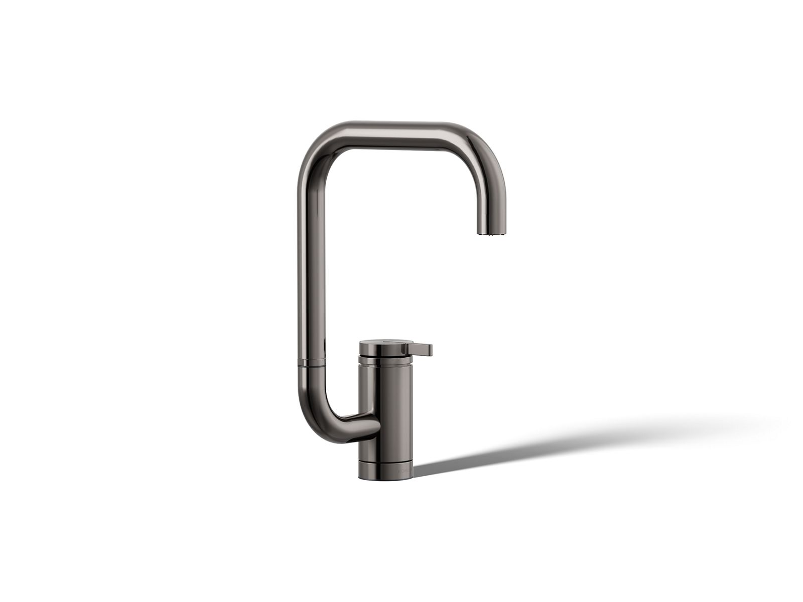 Components Single-handle bar sink faucet with two-function extended-reach spout - K-28290-TT