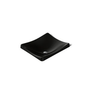 DemiLav 18-1/4" rectangular vessel bathroom sink, no overflow - K-2833-7