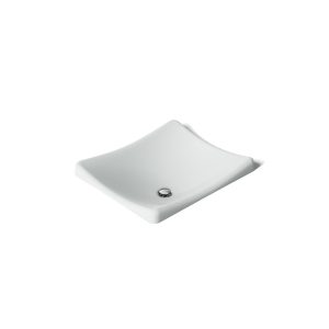DemiLav 18-1/4" rectangular vessel bathroom sink, no overflow - K-2833-95