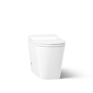 Leap One-piece elongated smart toilet, dual-flush - K-28529-0