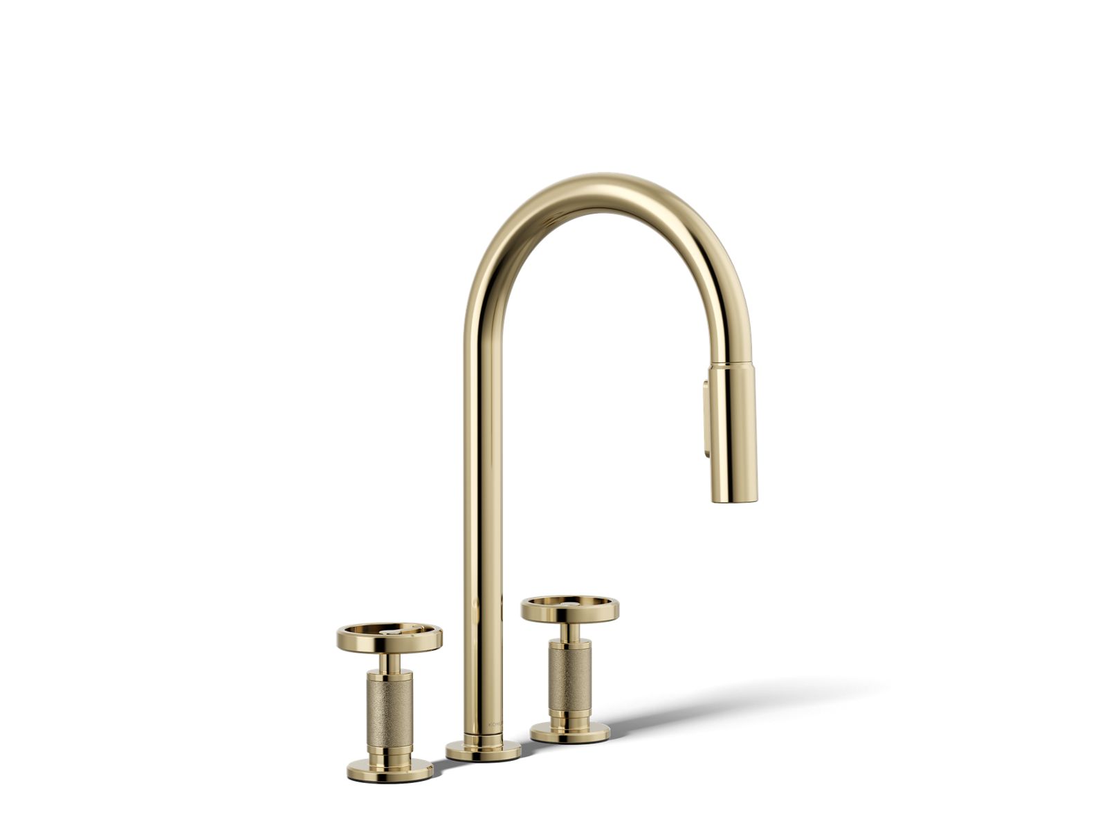 Billet Pull-down kitchen sink faucet with two-function sprayhead - K-28671-9-AF