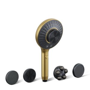 SpaViva Two-function handshower with all-in-one cleansing device, 2.5 gpm - K-28682-Y-2MB