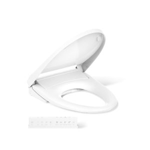 PureWash E930 Elongated bidet toilet seat with remote control - K-28821-0