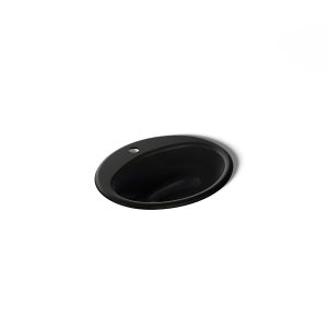 Farmington 19-1/4" oval drop-in bathroom sink - K-2905-1-7