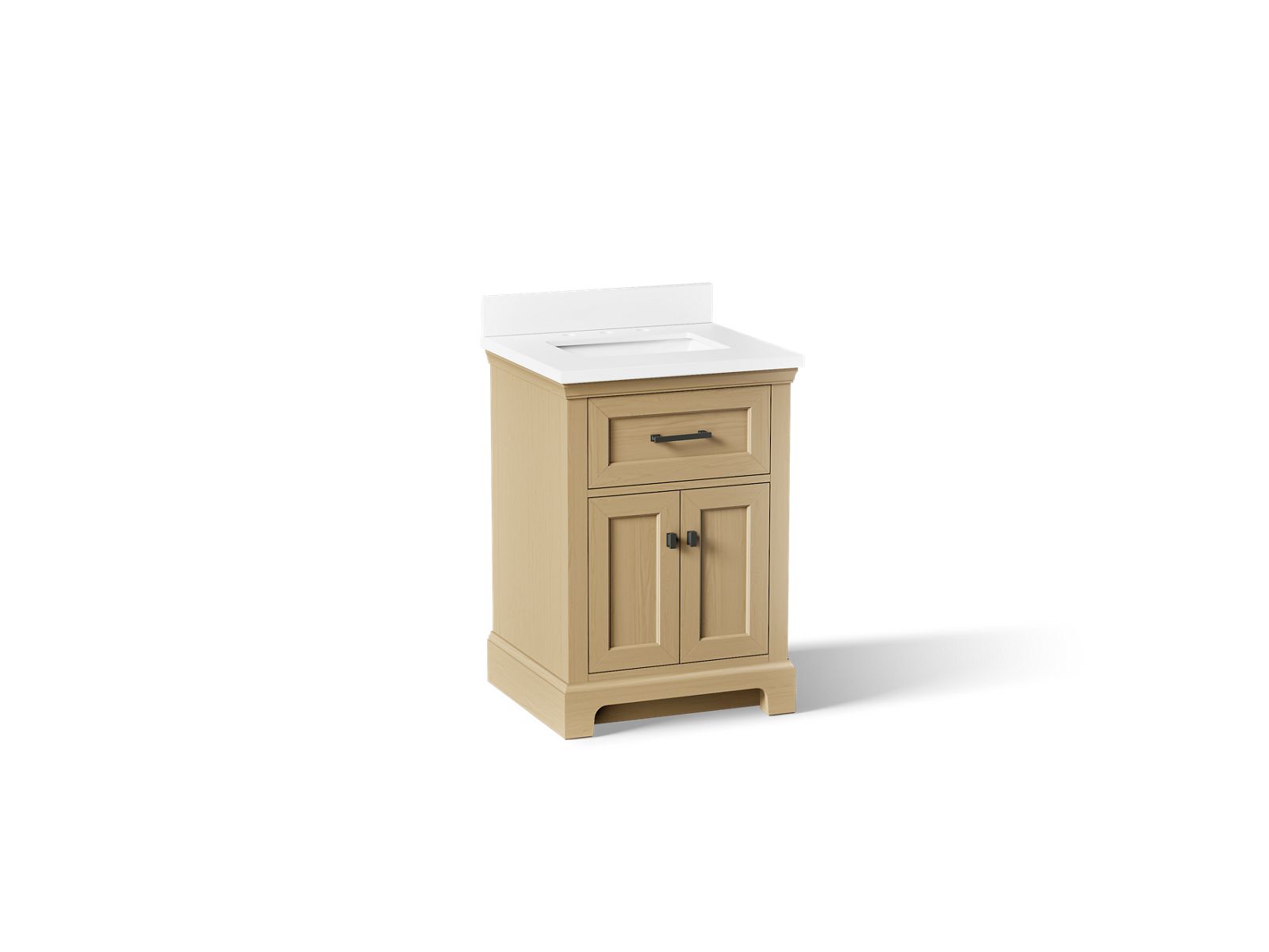 Charlemont 24" bathroom vanity cabinet with sink and quartz top - K-29259-BD1-WEK