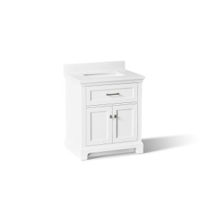 Charlemont 30" bathroom vanity cabinet with sink and quartz top - K-29260-BD1-0