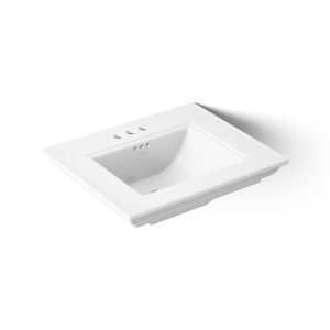 Memoirs Stately 25" pedestal/console table bathroom sink - K-29999-4-0