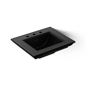 Memoirs Stately 25" pedestal/console table bathroom sink - K-29999-8-7