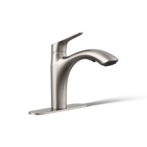 Rival Pull-out kitchen sink faucet with two-function sprayhead - K-30468-VS