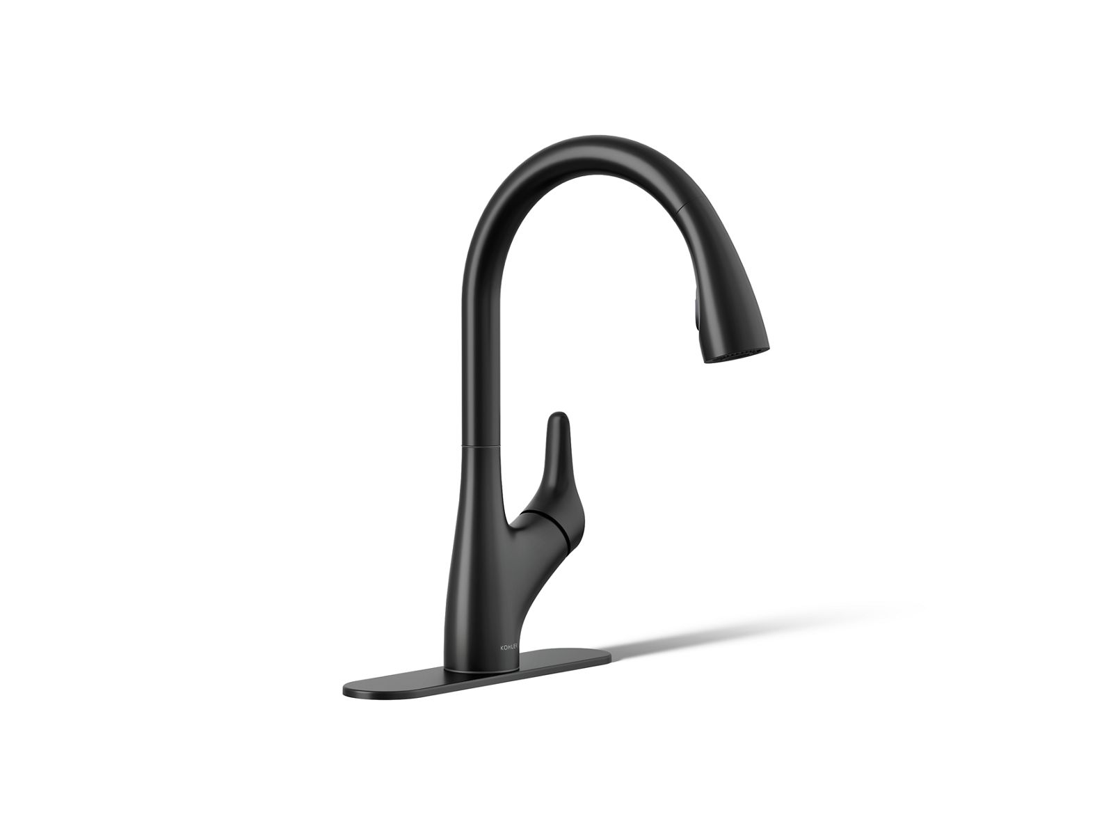 Rival Pull-down kitchen sink faucet with two-function sprayhead - K-30469-BL