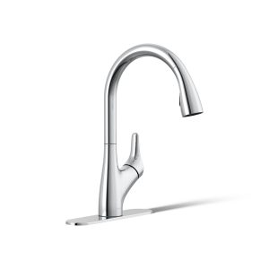 Rival Pull-down kitchen sink faucet with two-function sprayhead - K-30469-CP
