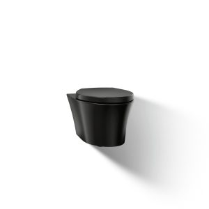 Veil Wall-hung compact elongated toilet, dual-flush - K-31539-7