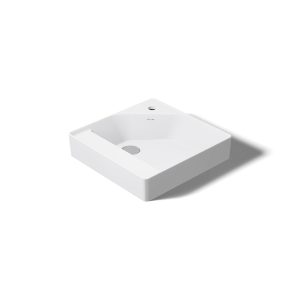 Spacity 18" vitreous china vanity top with integrated rectangular sink - K-31551-0