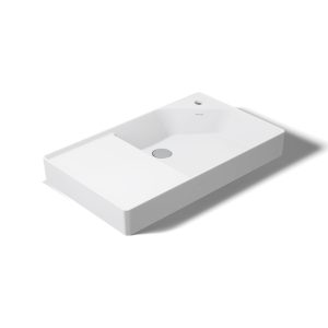 Spacity 30" fireclay vanity top with integrated square sink - K-31557-0