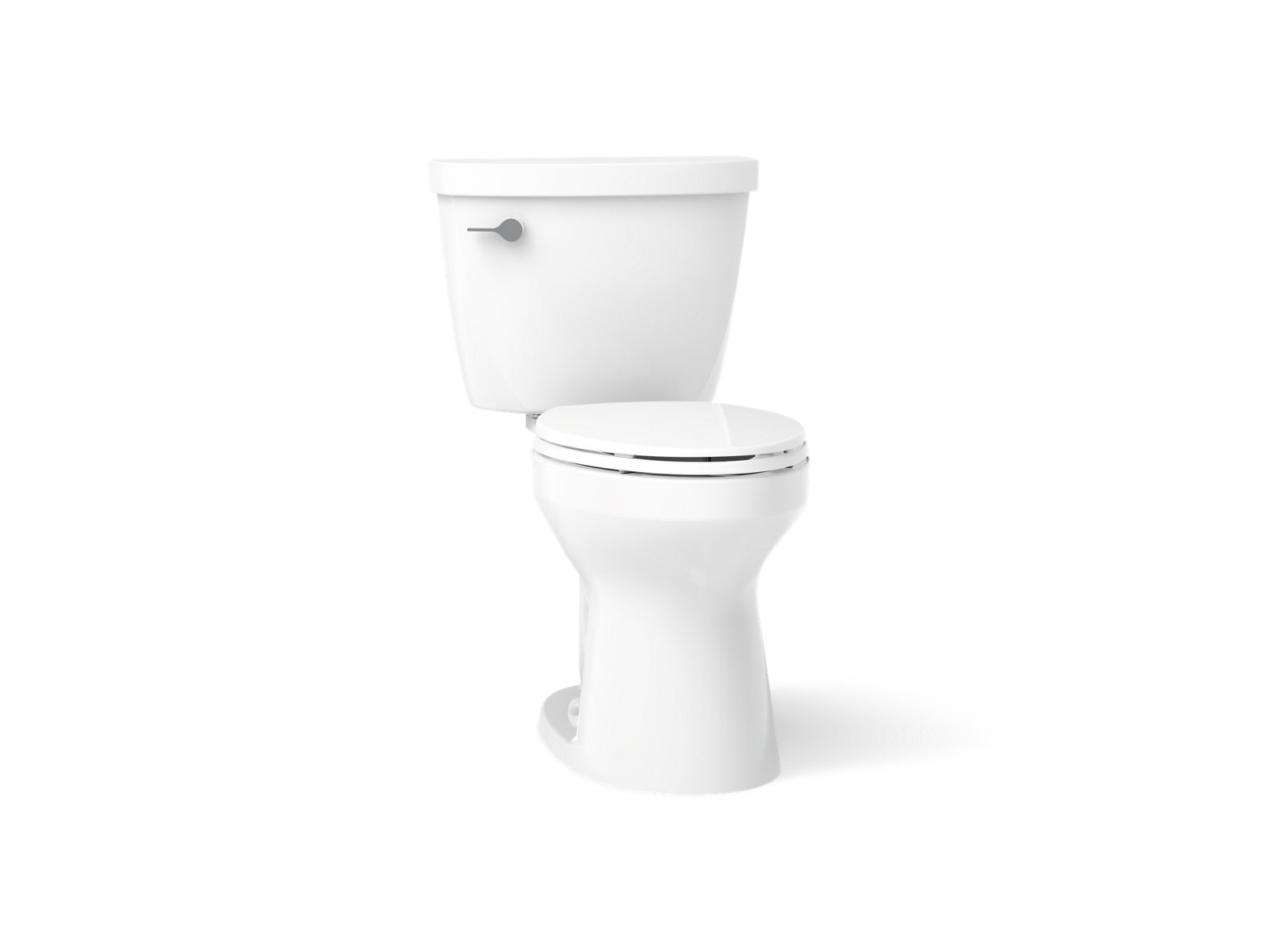 Cimarron The Complete Solution two-piece elongated toilet, 1.28 gpf - K-31626-DRY-0