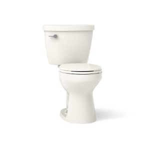 Cimarron Two-piece round-front toilet, 1.6 gpf - K-31640-DRY-96