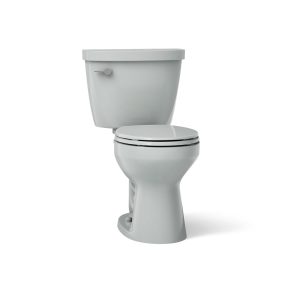 Cimarron Two-piece round-front toilet, 1.28 gpf - K-31641-95