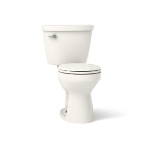 Cimarron Two-piece round-front toilet, 1.28 gpf - K-31641-96