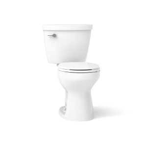Cimarron Two-piece round-front toilet, 1.28 gpf - K-31641-DRY-0