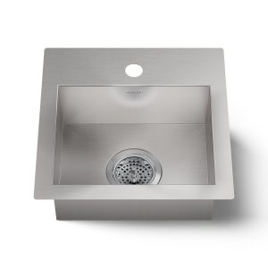 Vault 15" top-/undermount single-bowl bar sink - K-32027-1-NA