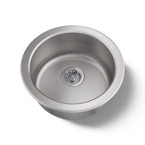 Undertone Lyric 18-1/2" top-/undermount single-bowl bar sink - K-3341-NA