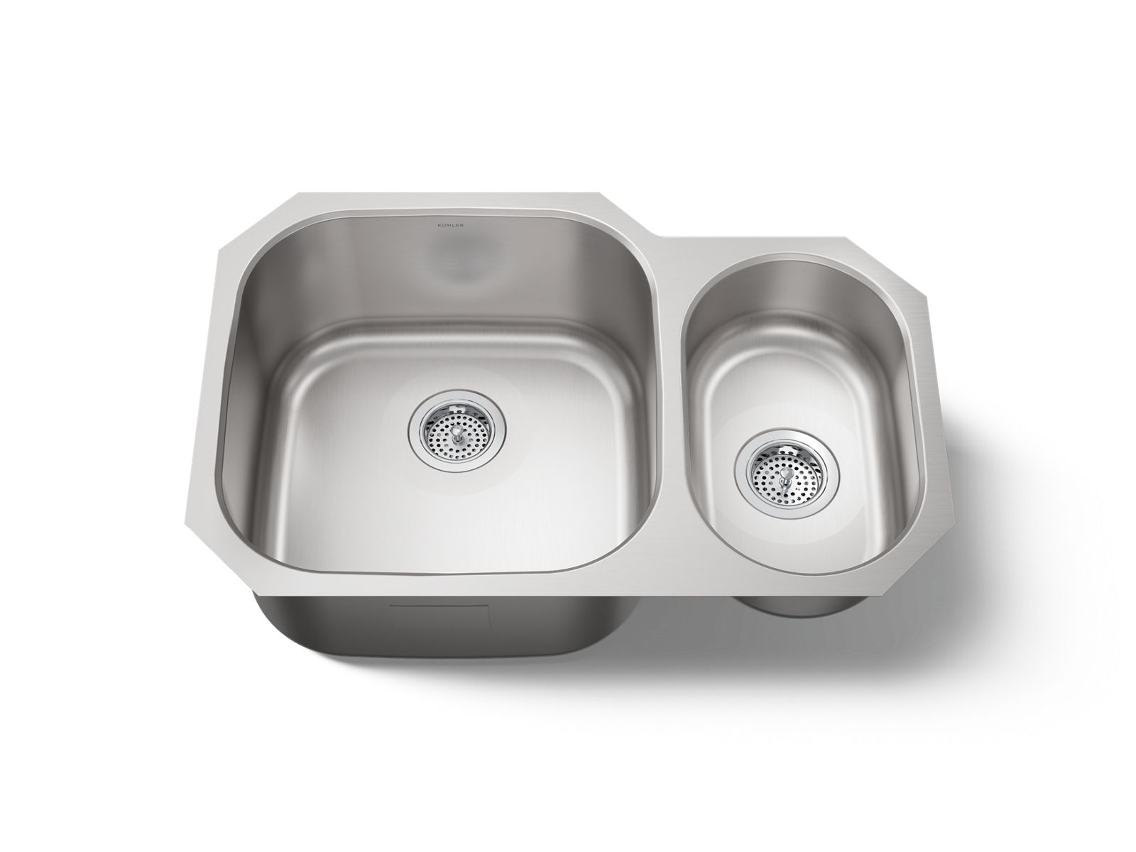 Undertone 30-3/4" undermount double-bowl kitchen sink - K-3355-NA